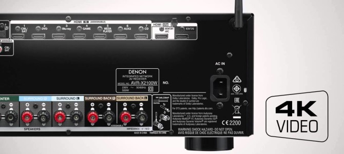 Denon AVR-X1100W Vs AVR-X2100W